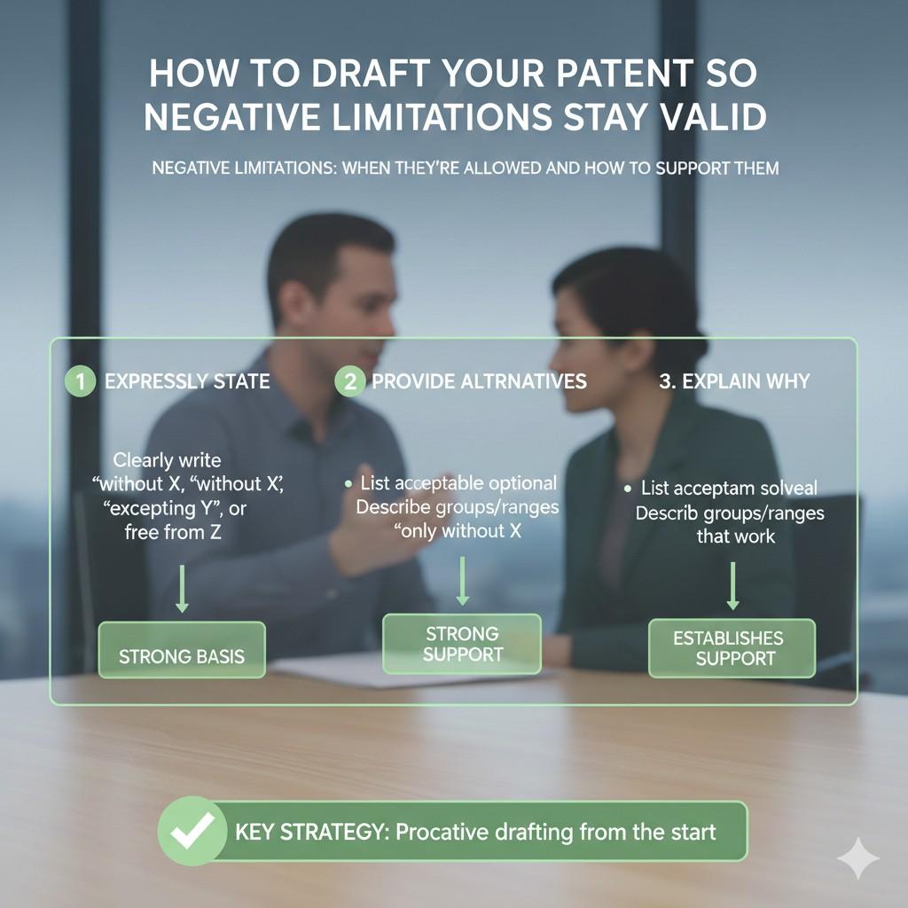 For a business, this means capturing reasoning early. If your team decided not to use a certain approach because it was slow, fragile, or expensive, that reasoning belongs in the patent story.