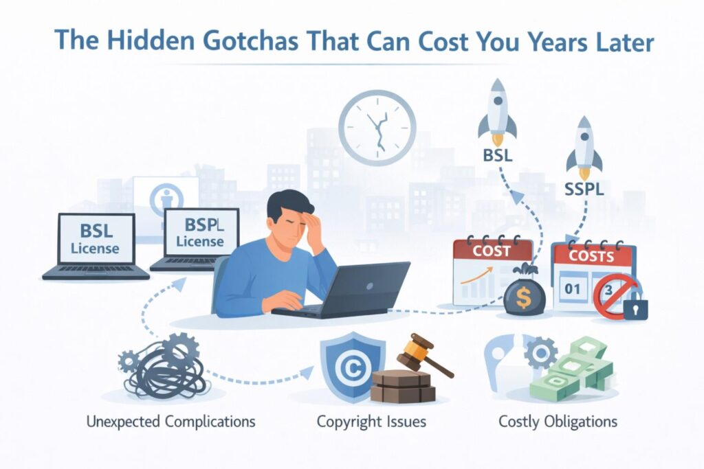 Even if you are legally allowed to change the license for future versions, the damage is often already done. You end up supporting multiple versions or creating confusion in the market.
