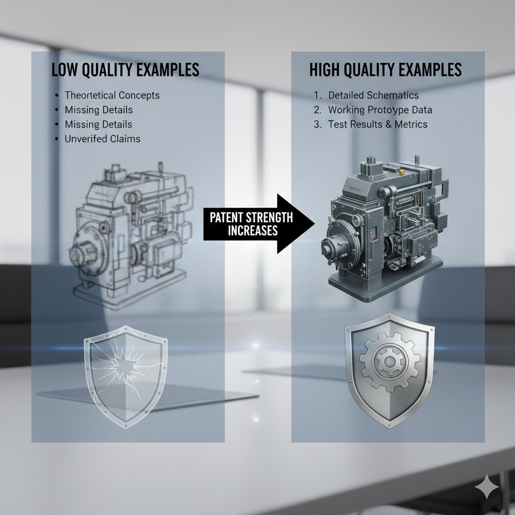 Strong examples focus on structure. They show how components interact, how information moves, and how decisions are made. This kind of detail supports enablement without overwhelming the reader.