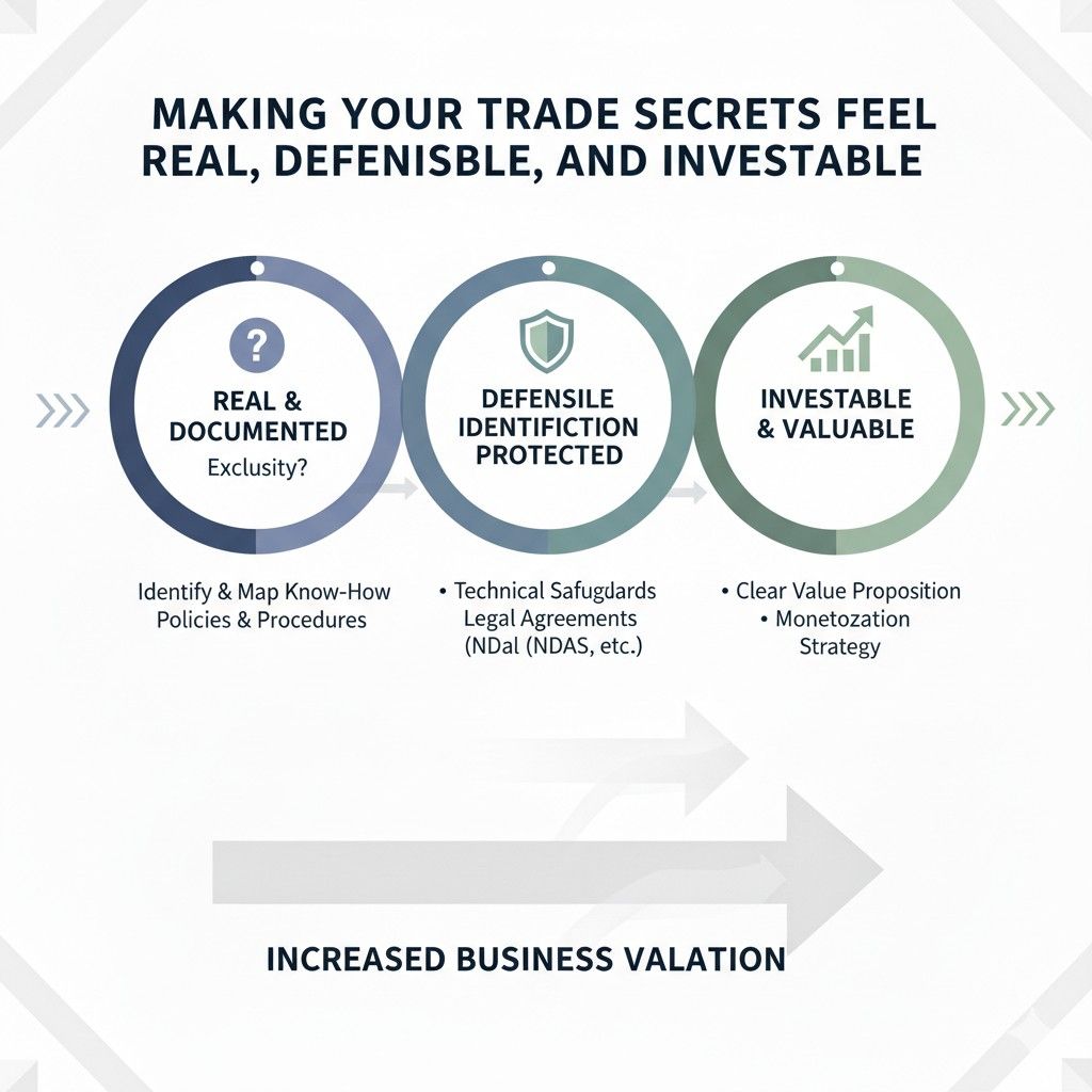 You can create this sense of reality by anchoring your trade secrets in routine behavior.