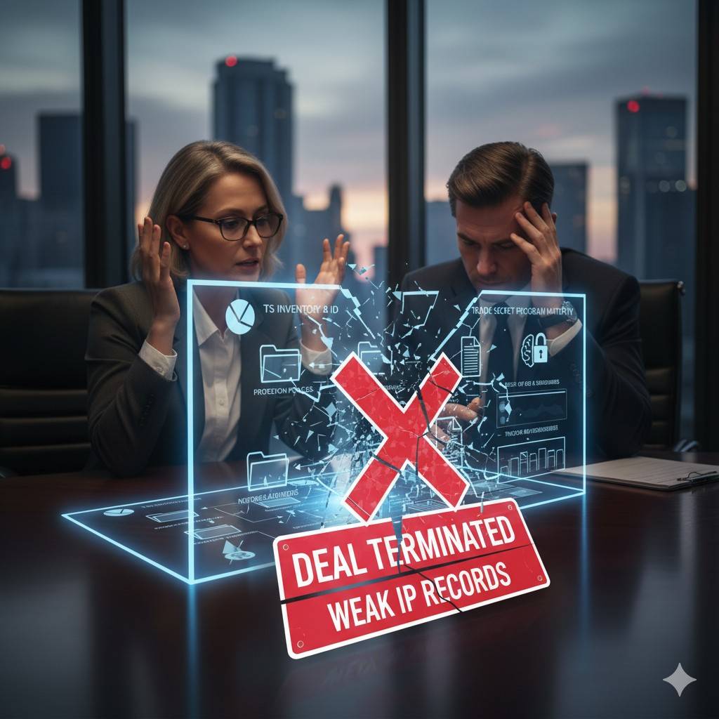 Even if enforcement never happens, the perception matters. Buyers discount assets they believe cannot be defended.