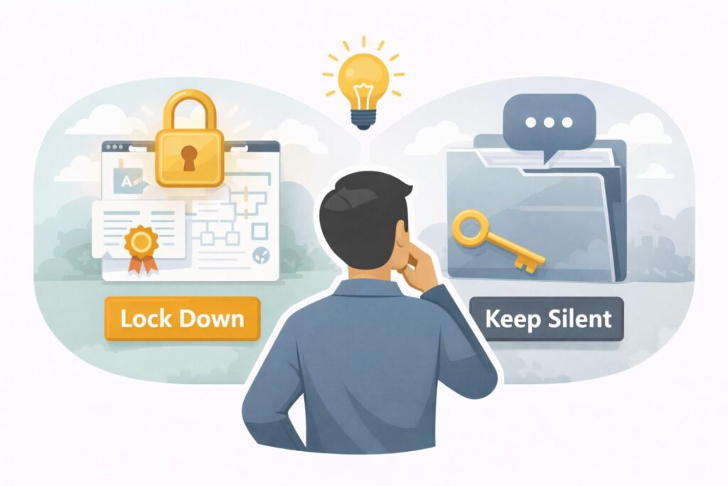 The danger is that quiet advantages are easy to give away because they do not feel dramatic.