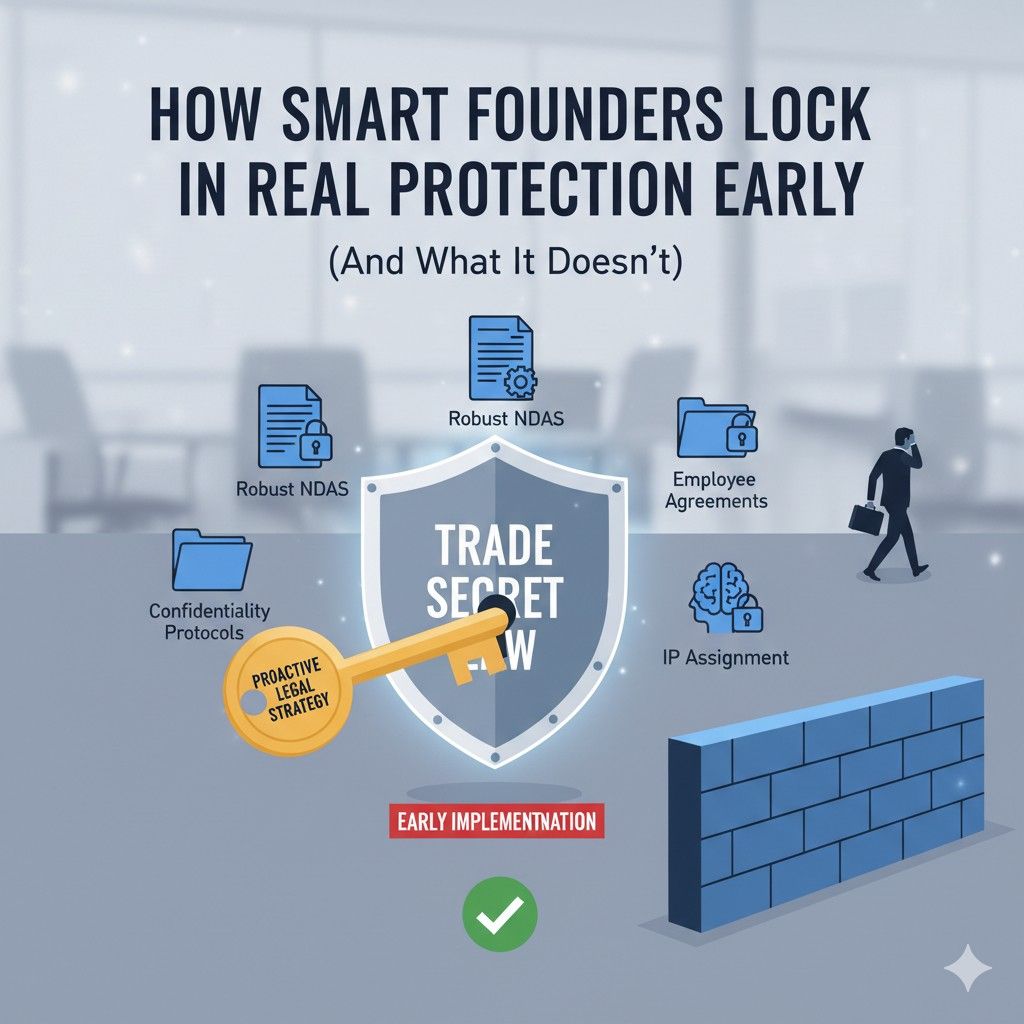 Many founders try to piece together protection on their own. Templates, blog posts, and guesses fill the gaps. This often creates false confidence.