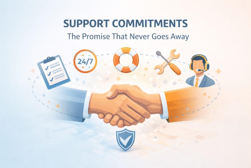 Buyers also care about escalation, communication, and resolution ownership. They want to know that issues do not disappear into inboxes.