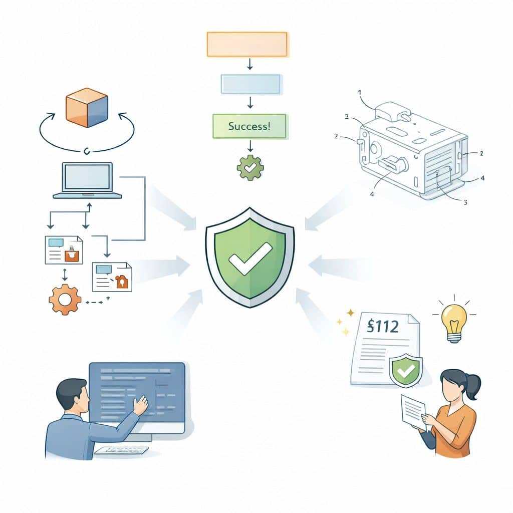 Inconsistent visuals raise red flags under §112. They suggest uncertainty or incomplete understanding. Consistent visuals do the opposite. They signal control.