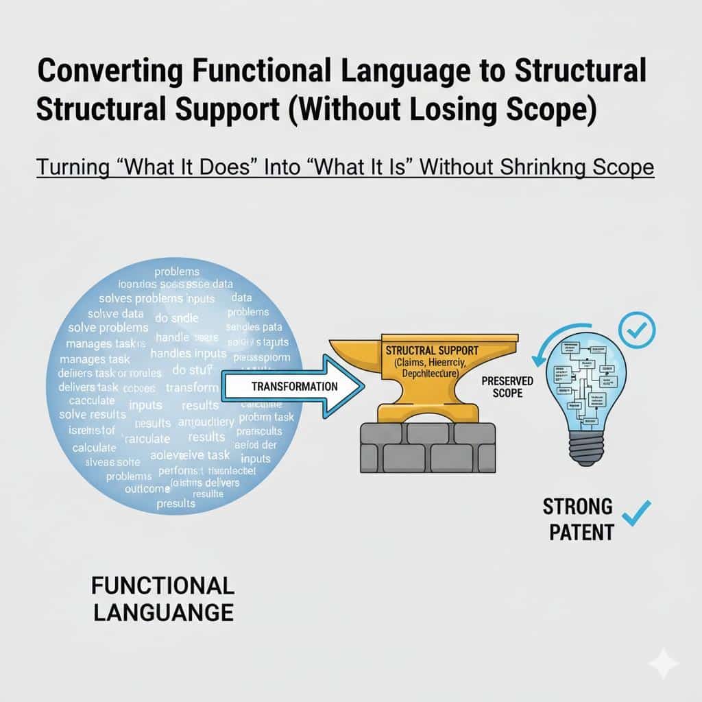 Every time you replace a pure outcome with a grounded explanation of how that outcome is achieved, you add strength without giving up reach. That is the sweet spot.