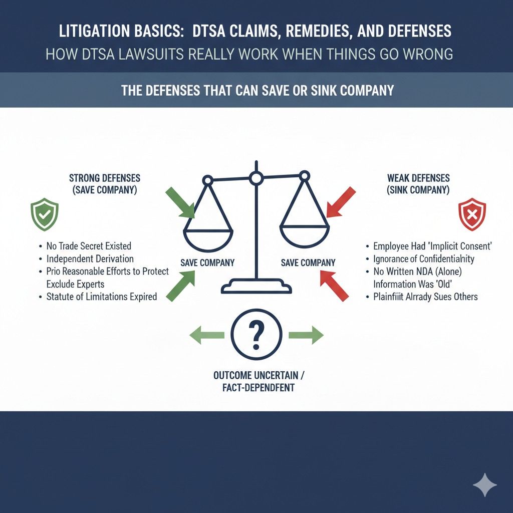 When handled well, DTSA remedies protect momentum rather than slow it down. That is the real win.