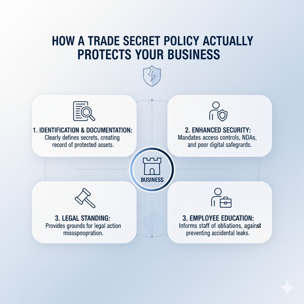 People pause before sharing. They label documents correctly. They ask questions when unsure. Not because they are afraid, but because the system supports them.