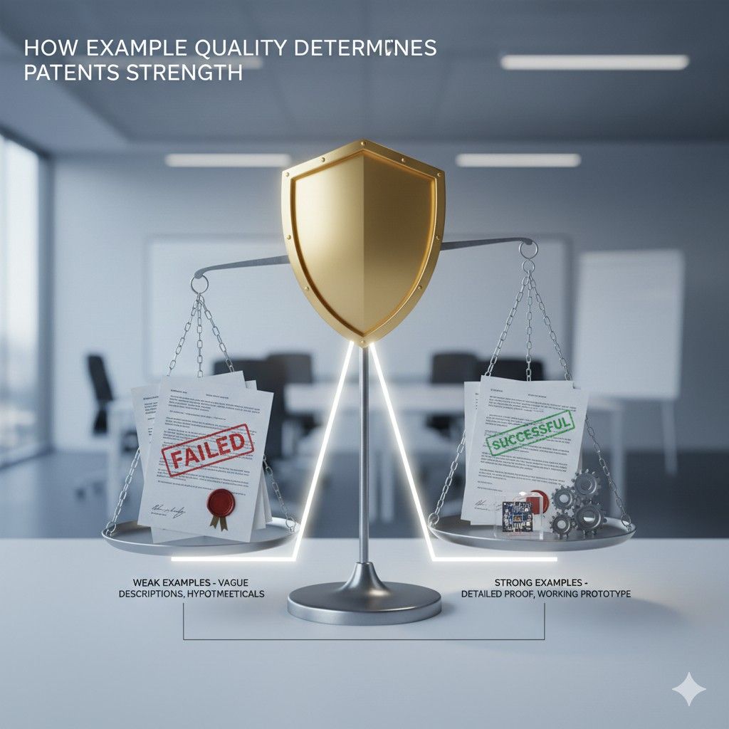 Instead of abstract prompts, it asks concrete questions that surface structure. Real patent attorneys then shape those explanations into strong disclosures that support broad claims.