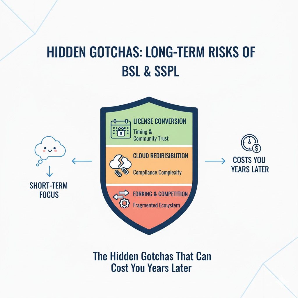 Most importantly, do not rely on a license as your only shield. Build real protection around what makes your product special.