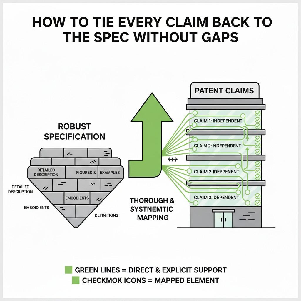 This matters in negotiations. It matters in fundraising. It matters when competitors appear. Clean mapping gives confidence because the patent is not fragile.