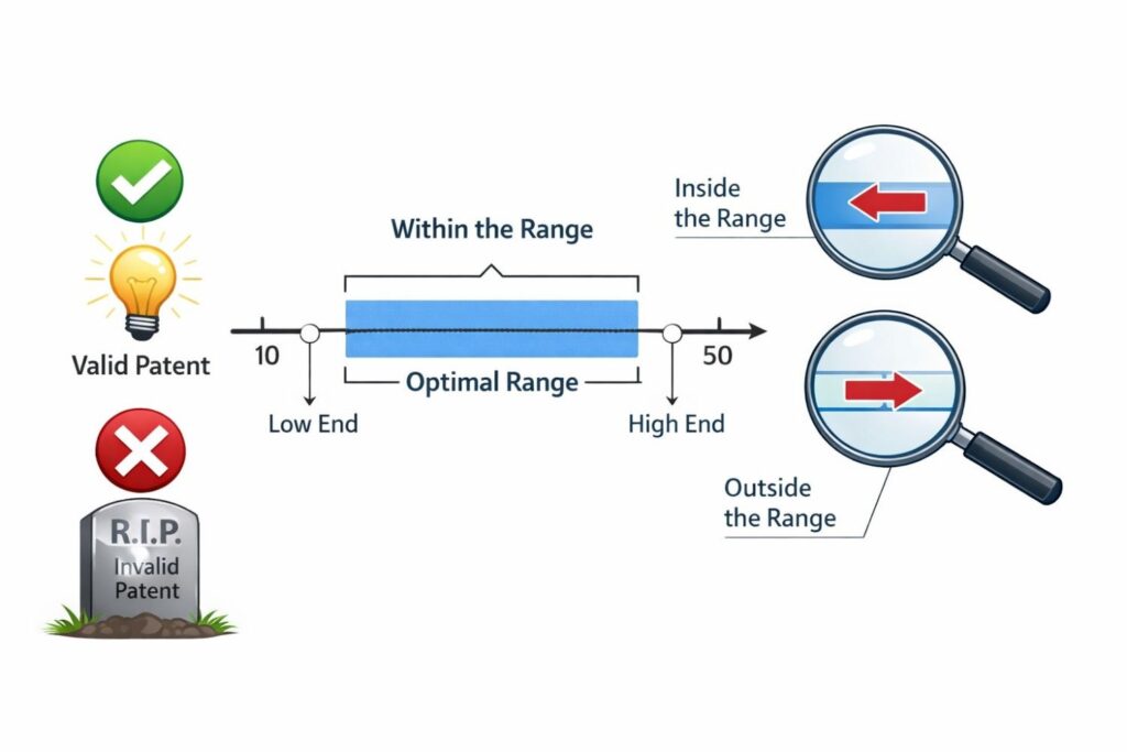 If your description only supports one narrow slice, the rest becomes vulnerable. The law treats unsupported implied claims as overreach.