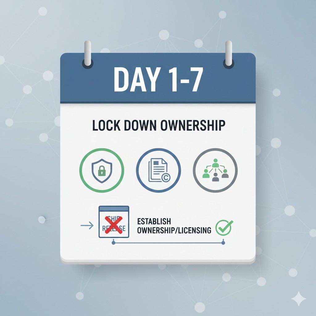 Unless a contract clearly says the company owns the work, the contractor may still hold rights. This becomes a real issue during dual licensing because you are offering rights to others that you may not fully control.