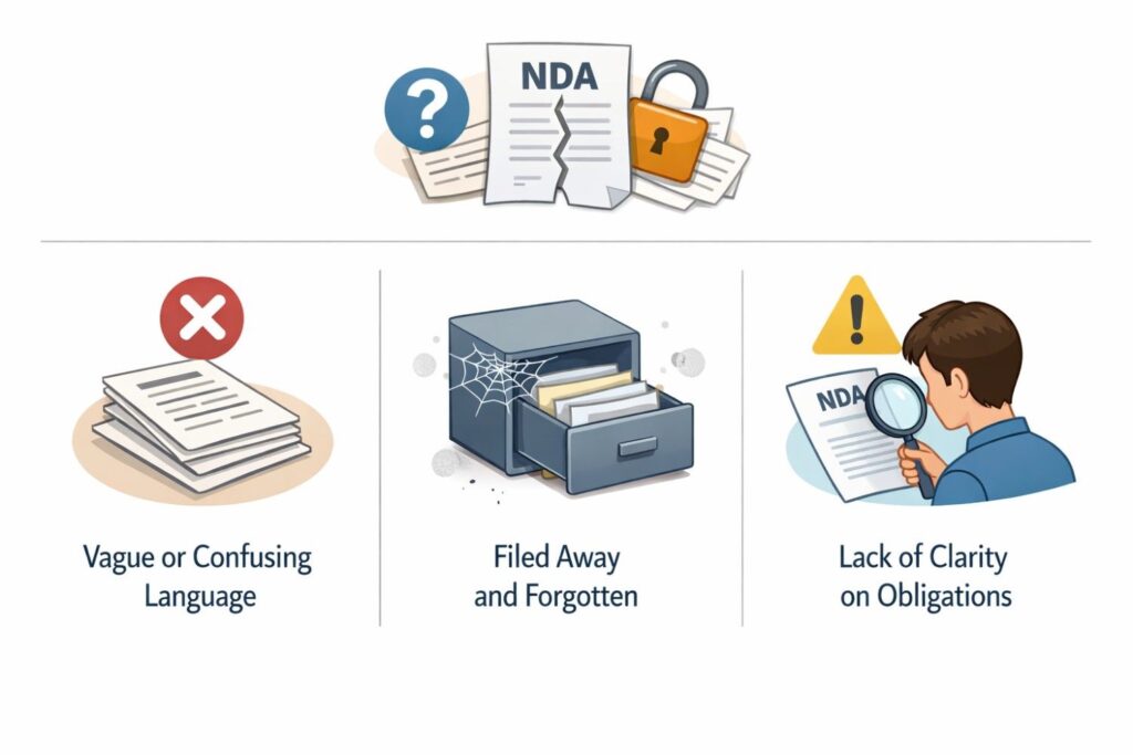 Vendors need clarity on access and limits. When the same document is used for all three, it usually fits none of them well.