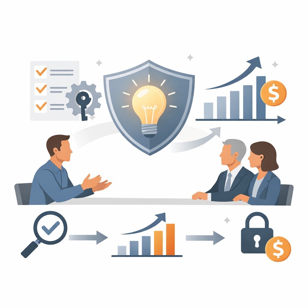 An actionable move is to review who knows what inside your company. If one person holds all the critical knowledge, that is a risk investors will see even if you do not mention it.