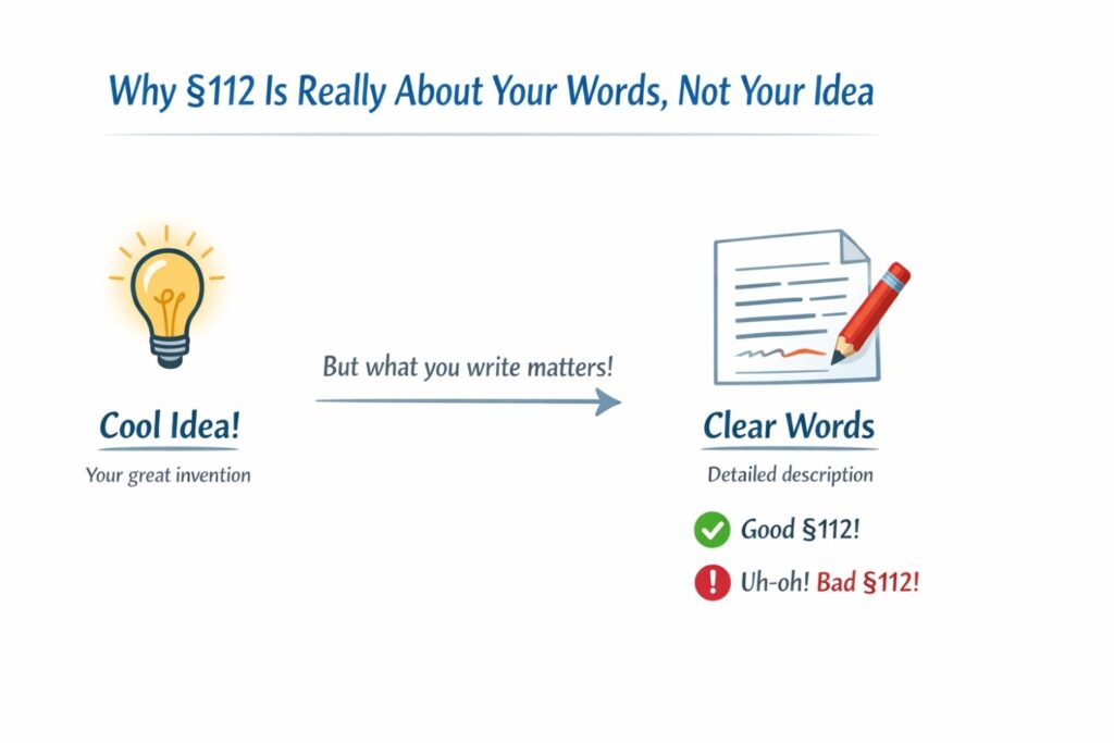 If you describe an output without clearly explaining how the system gets there, you open the door to enablement attacks later. Competitors will argue that your patent claims more than it teaches. Courts listen to that argument.