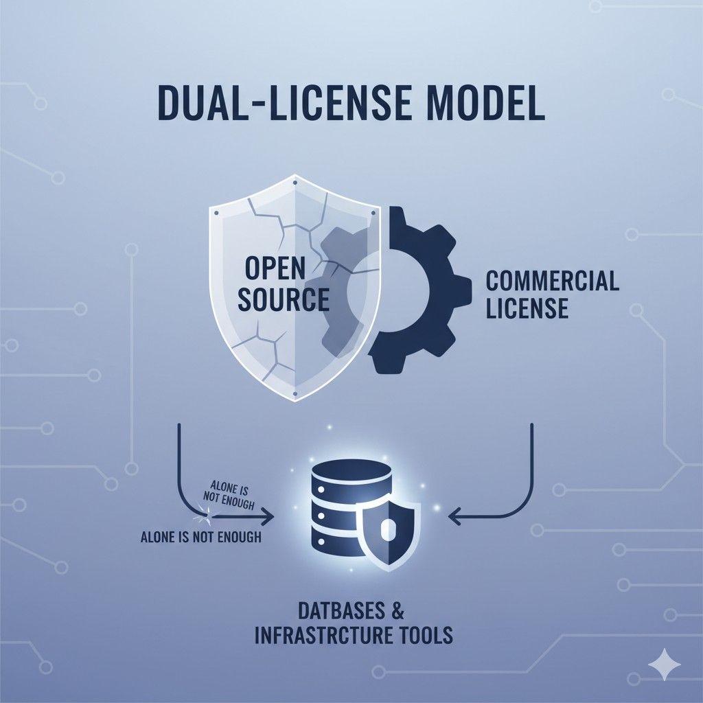 Cloud providers understand this deeply. They are happy to run your database as a managed service, undercut your pricing, and use their distribution to win customers.