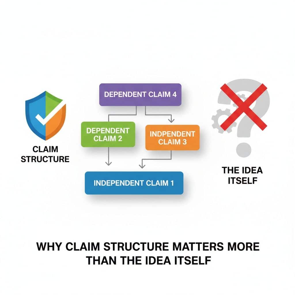 If you know your system will have multiple versions, deployment styles, or configurations, your claim structure should already account for that.