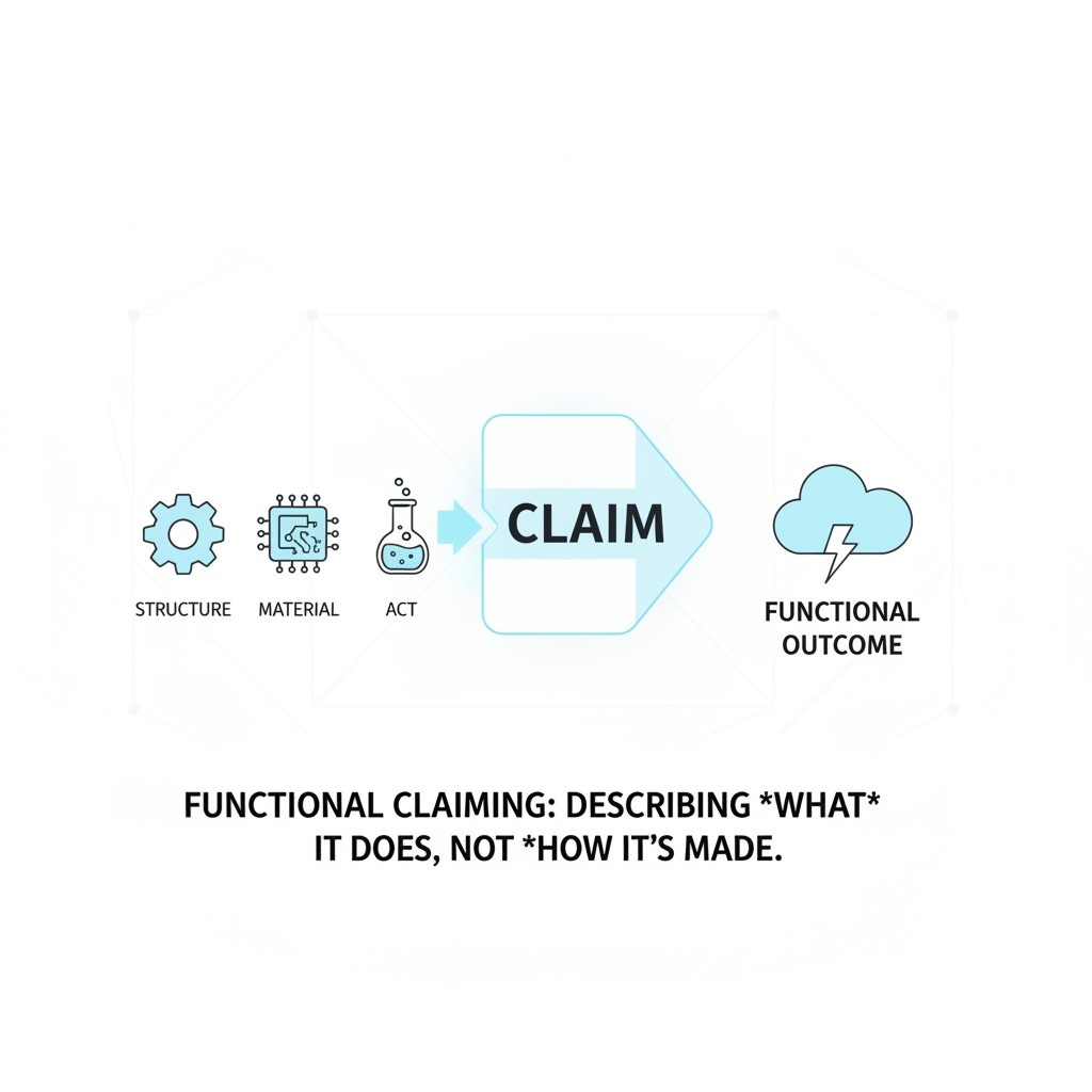 This is why functional claiming should be driven by engineers, not just lawyers. The best functional claims come from teams that deeply understand their system and can explain it clearly.