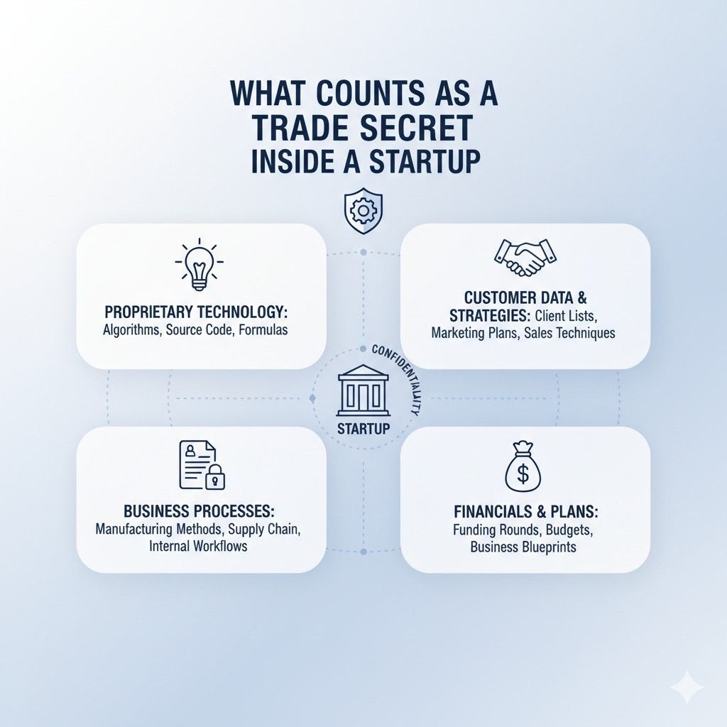 Even if customer names are public, the insight behind those relationships is not. How you won them, what discounts were needed, and what almost killed the deal all count as trade secrets.