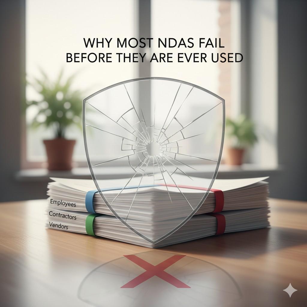 When NDAs are done right, they fade into the background. When they are done wrong, they become the center of a crisis.