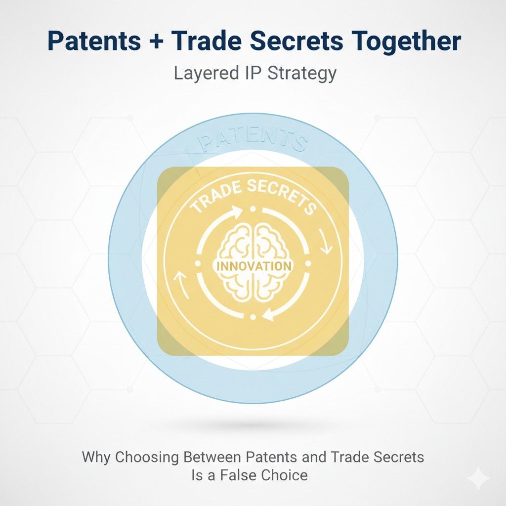 Layered IP is not about being aggressive or paranoid. It is about being realistic. Some things will be seen. Some things should never be seen. Treating those differently is not complex. It is common sense.