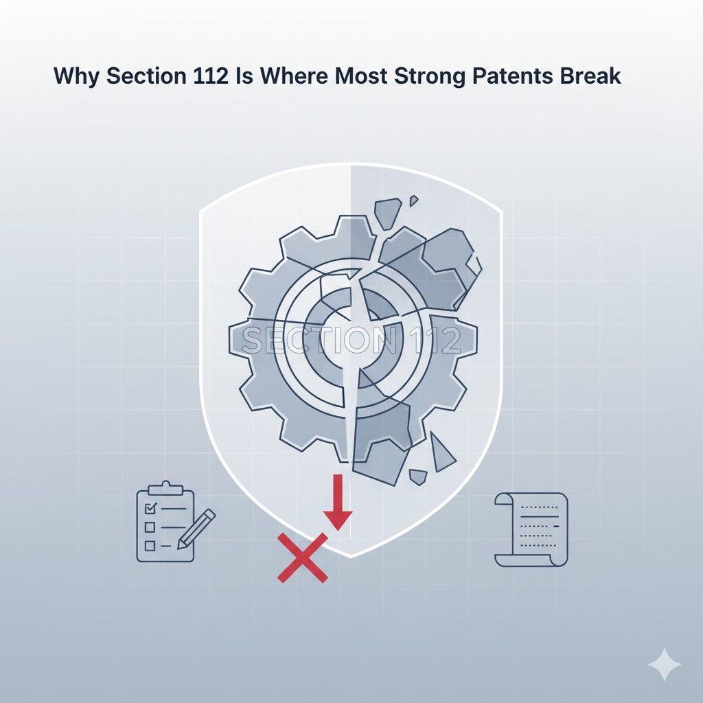 A smarter business approach is to draft the description as if claims did not exist yet. Fully explain variations, alternatives, and edge cases in plain language.