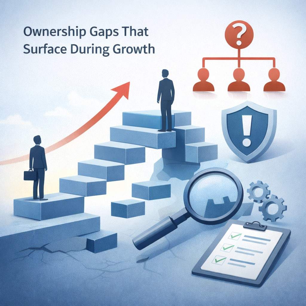 Who owns the data? Who controls the systems? Who is responsible for what went wrong? If ownership is unclear, confidence drops immediately.