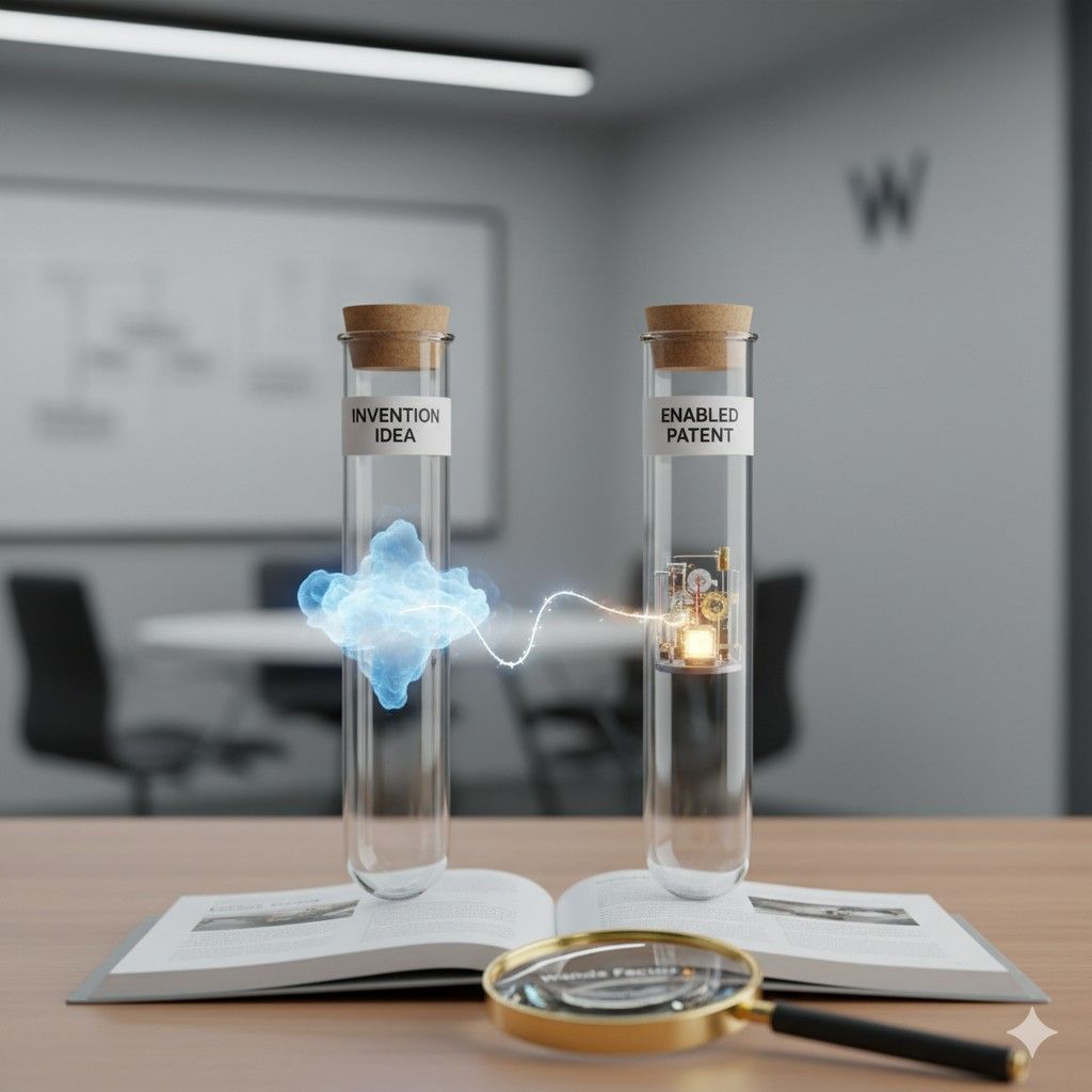 Do not think of your patent as a shield made of words. Think of it as a manual that proves you were first and knew what you were doing. Enablement is that proof.