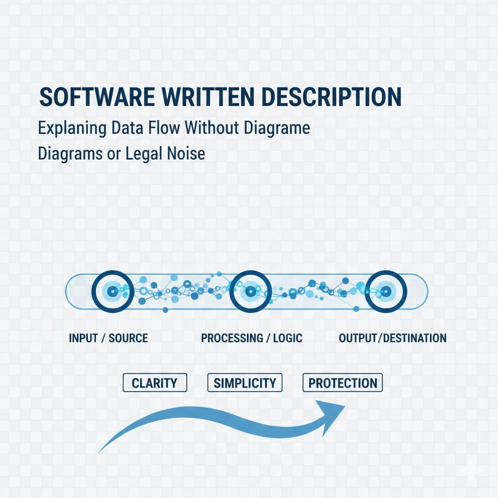 When you explain data flow well, you show exactly how your system creates value from raw input. This is often where competitors try to copy you, because results are easy to see but flows are harder to design.