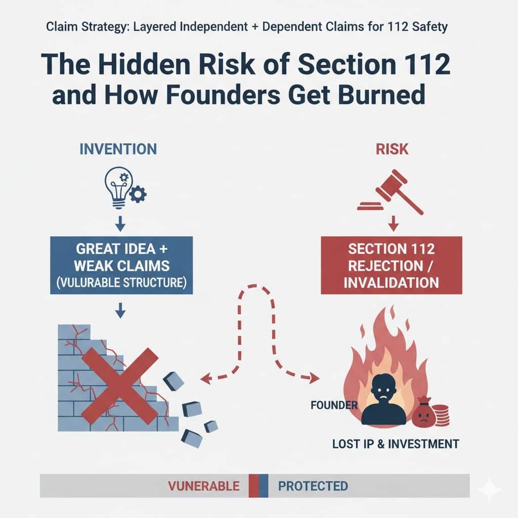 Many founders assume that because their engineers understand the system, the patent will too.