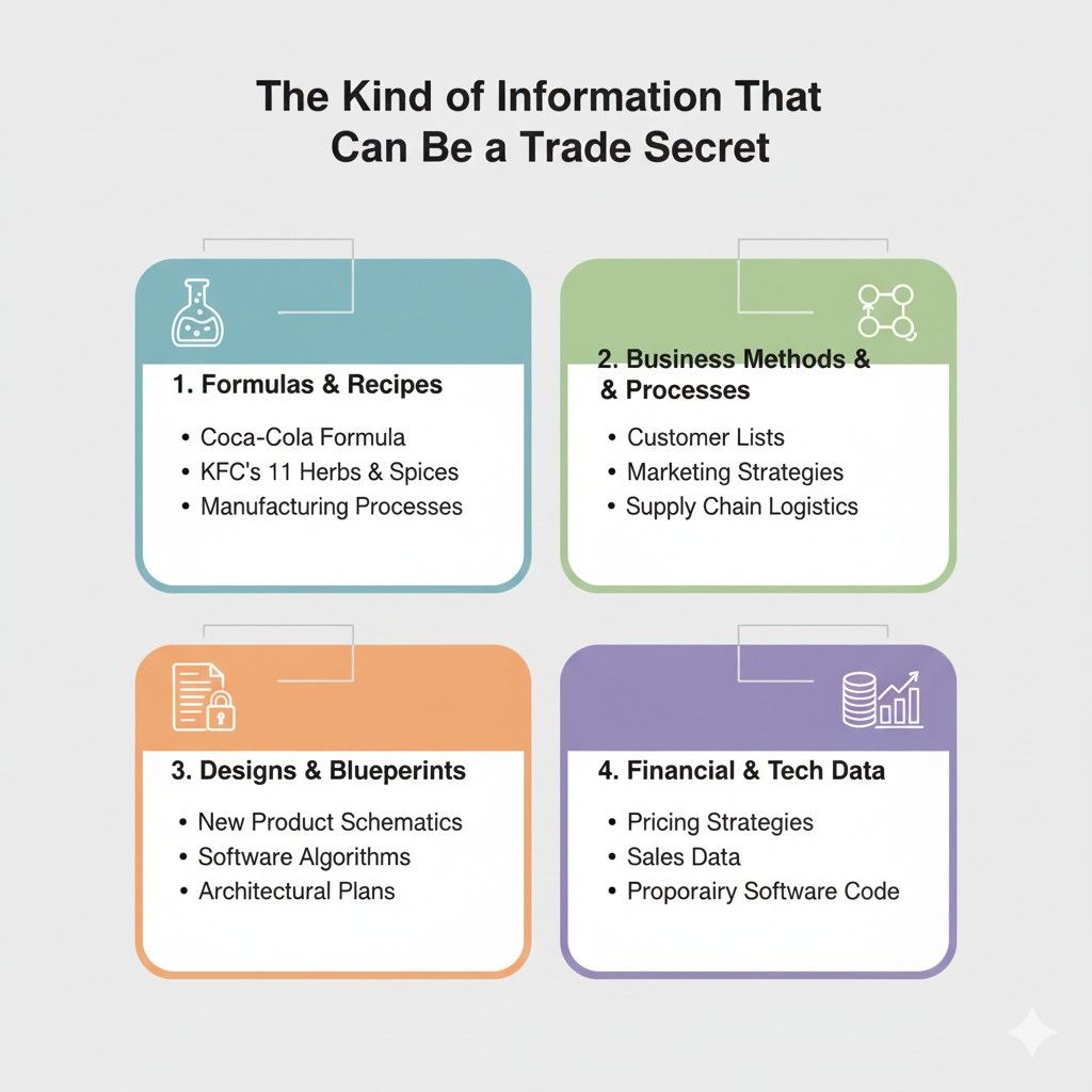 These relationships and insights can be trade secrets if they are not generally known and give your business an advantage. The risk comes when this knowledge lives only in people’s heads.