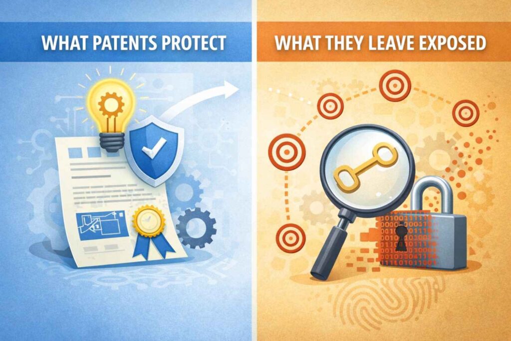 A better approach is restraint. Explain enough to clearly define the invention and support the claims. Save the rest.