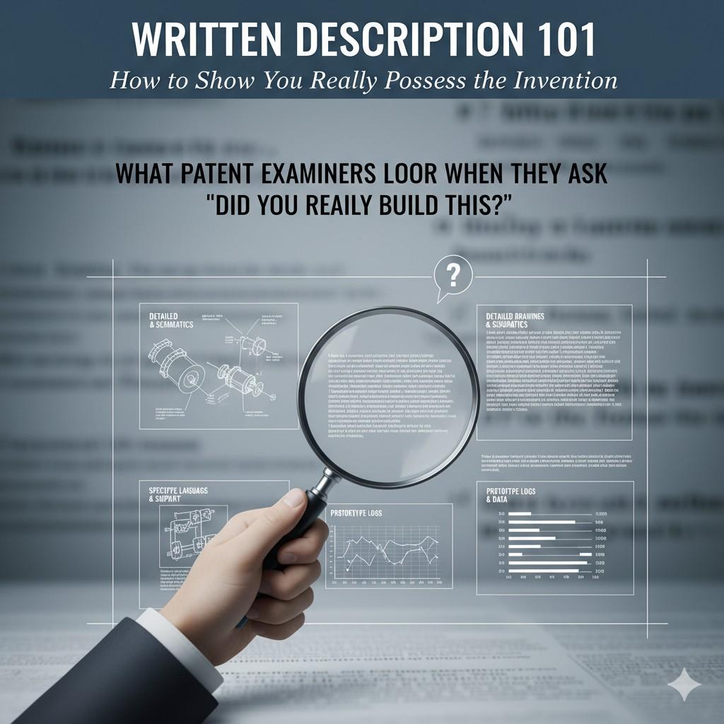 If your description focuses on what the system achieves but not how it achieves it, examiners become skeptical. For businesses, this often happens when founders reuse marketing language inside patent drafts.