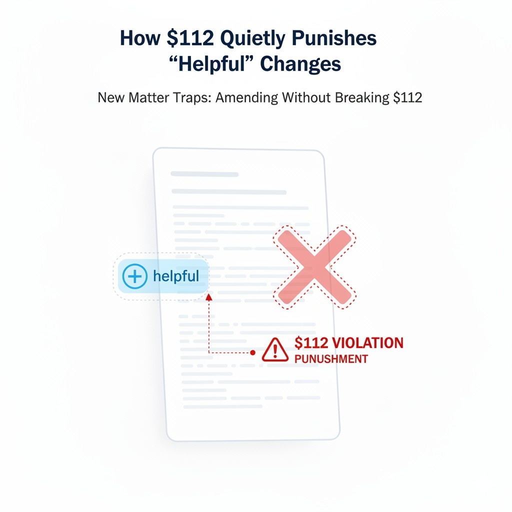 You may honestly believe the change was obvious. You may know your system inside and out. None of that matters if the original text does not clearly show it.