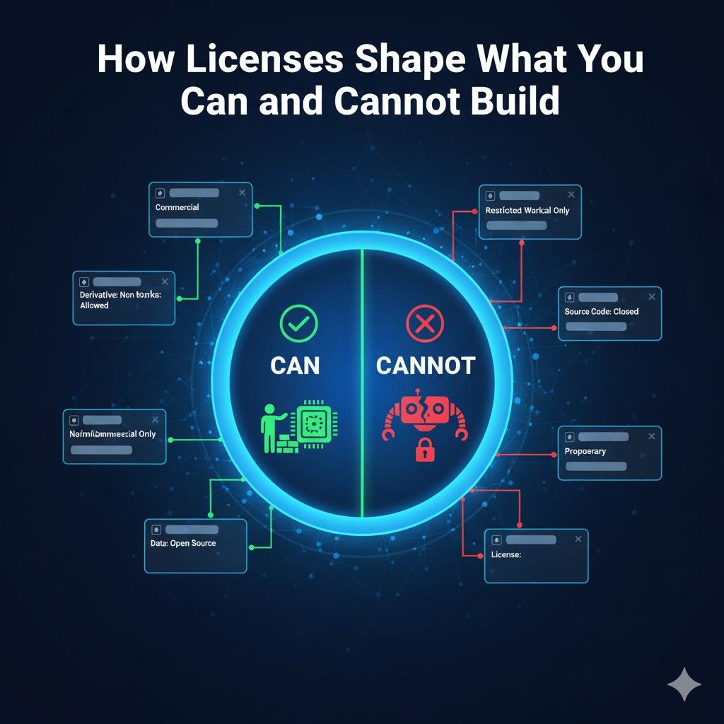 The mistake many teams make is assuming licenses only matter at launch. In reality, they matter most when your product evolves. A license that looks fine for a demo may block enterprise sales.