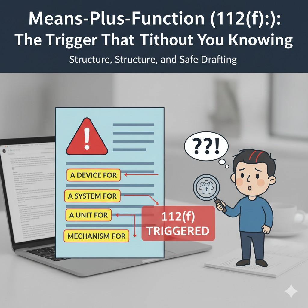 At PowerPatent, we focus heavily on this stage. Our software flags risky functional language, and our attorneys help founders reframe claims before filing, not after litigation.