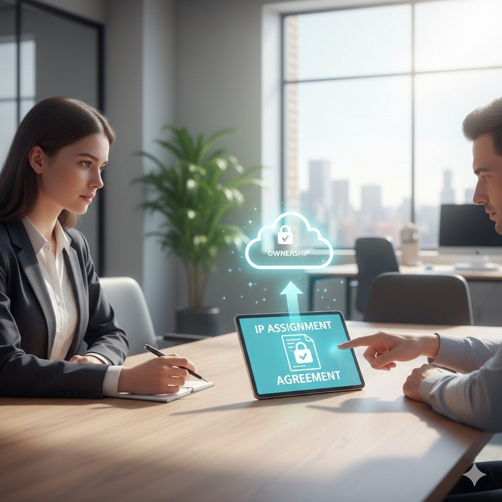 Founders should take a moment to explain that IP assignment protects the company, the team, and future growth. It is not about control. It is about building something that can survive funding, partnerships, and exits.