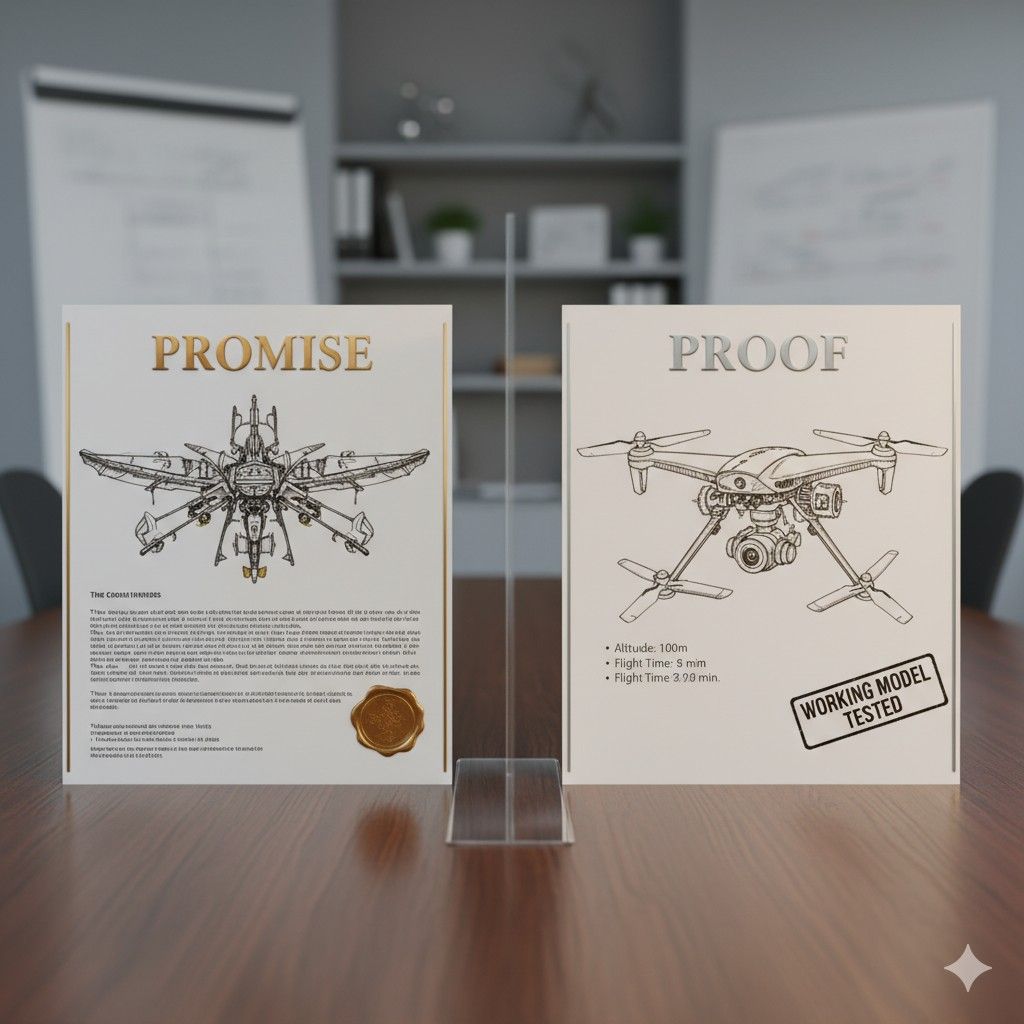The patent says the system improves efficiency without explaining which steps were removed. It says accuracy increases without explaining what errors were reduced. It says decisions are optimized without explaining how choices are evaluated.
