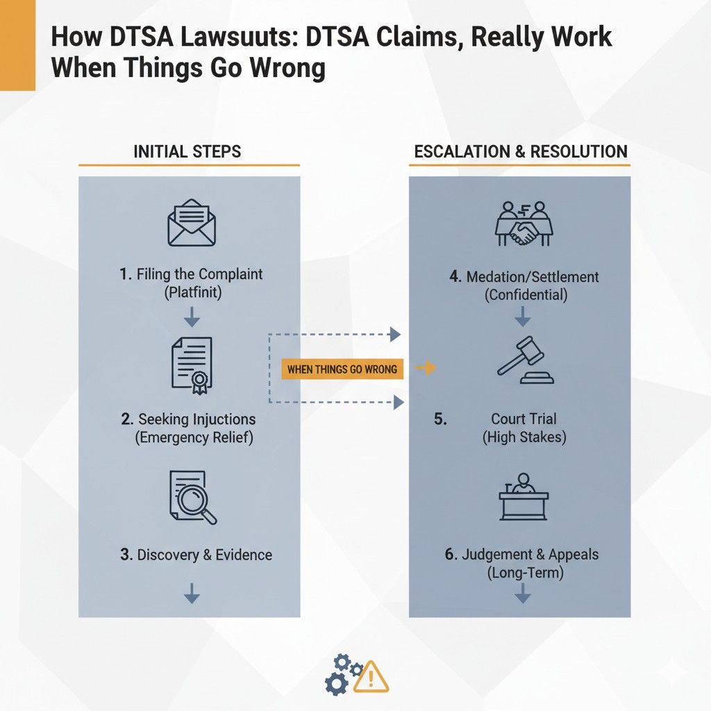 Strong DTSA cases focus on core assets. The few things that truly matter. Narrow, well-supported claims move faster and are more persuasive.