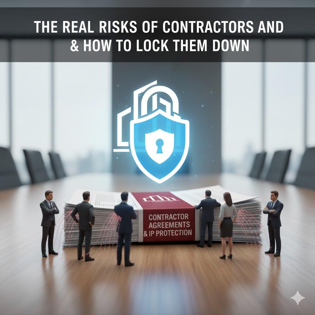Many founders assume an NDA is enough. In reality, contractor risk is more about ownership and reuse than secrecy alone.