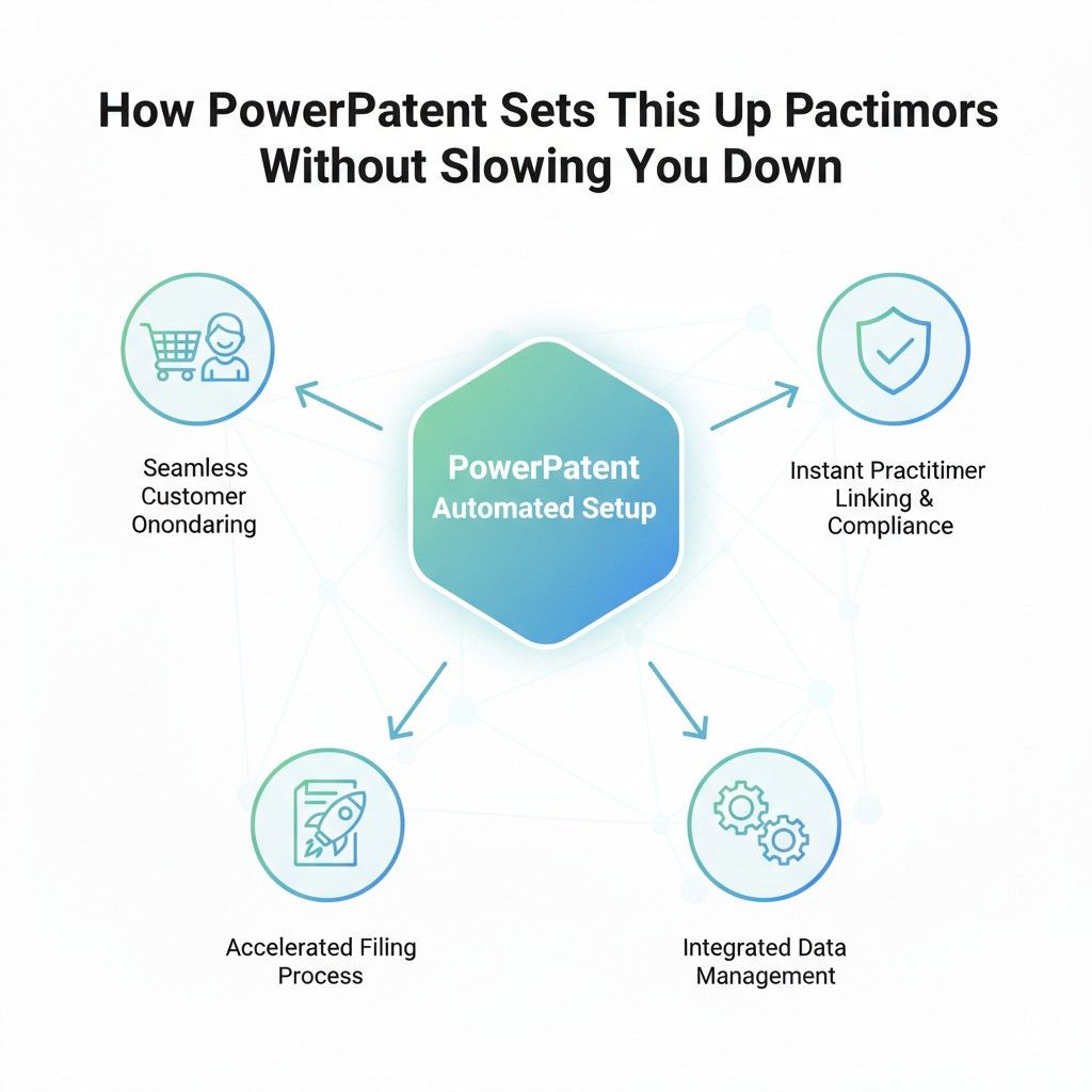 From the first step, PowerPatent collects only what matters and translates it into the proper setup behind the scenes. You are not filling out long forms or chasing signatures.