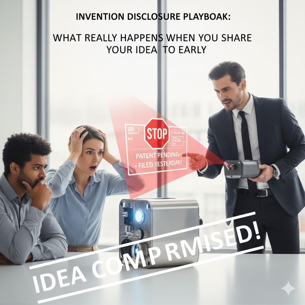 But later is also when disclosure has already happened.