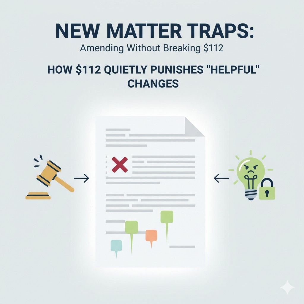 This is why businesses that care about long-term value do not rely on examiner silence. They rely on internal discipline and careful amendment strategy.
