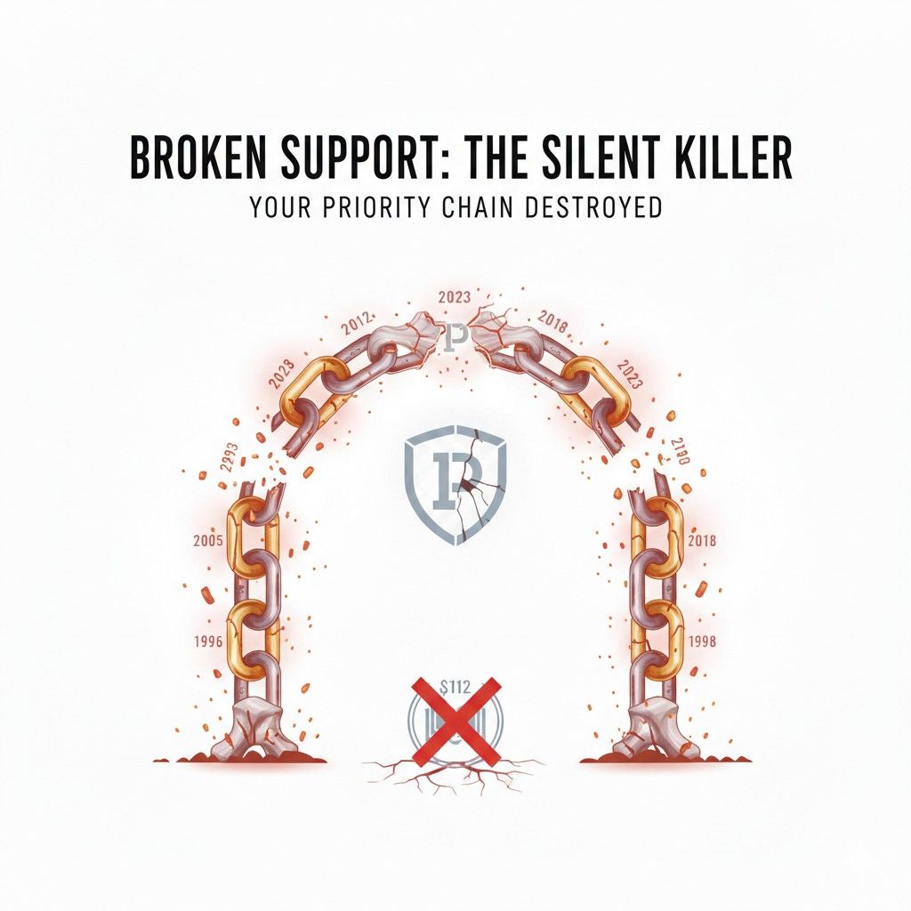 If you introduce new detail in a later filing, that detail only gets the later date unless it was already fully supported earlier. It does not matter if the idea feels like a natural extension. It only matters what the earlier text actually says.