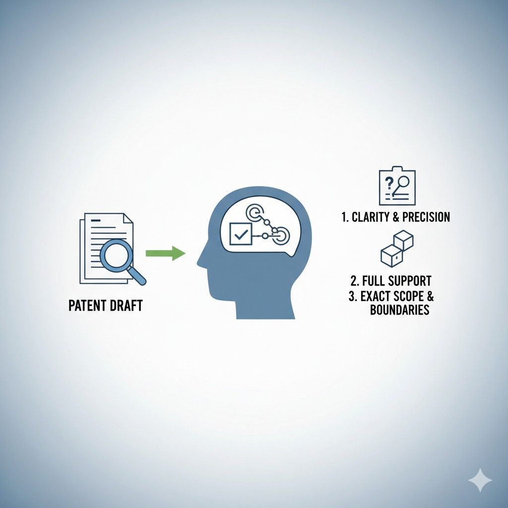 Clear drafts lead to fewer rejections, fewer amendments, and stronger final patents. For businesses, this means less time in limbo and more certainty around IP.