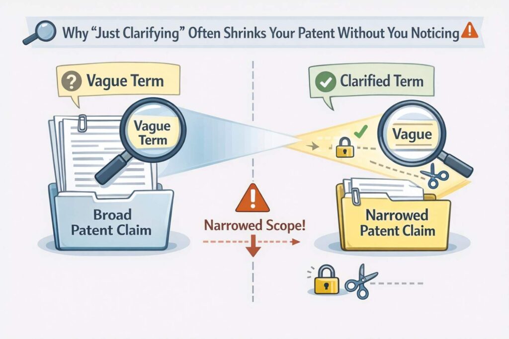 If the answer is yes, the change should be reconsidered. Often there is another way to achieve clarity without locking in detail. This discipline is hard to maintain without outside perspective, especially under time pressure.