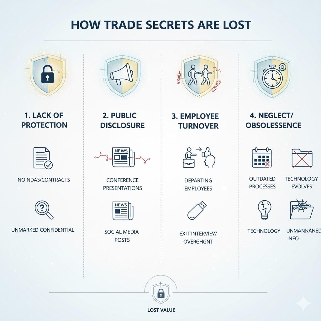 Founders who stay ahead treat secrecy as an operational habit, not a legal event. They build awareness early and adjust as the company grows.