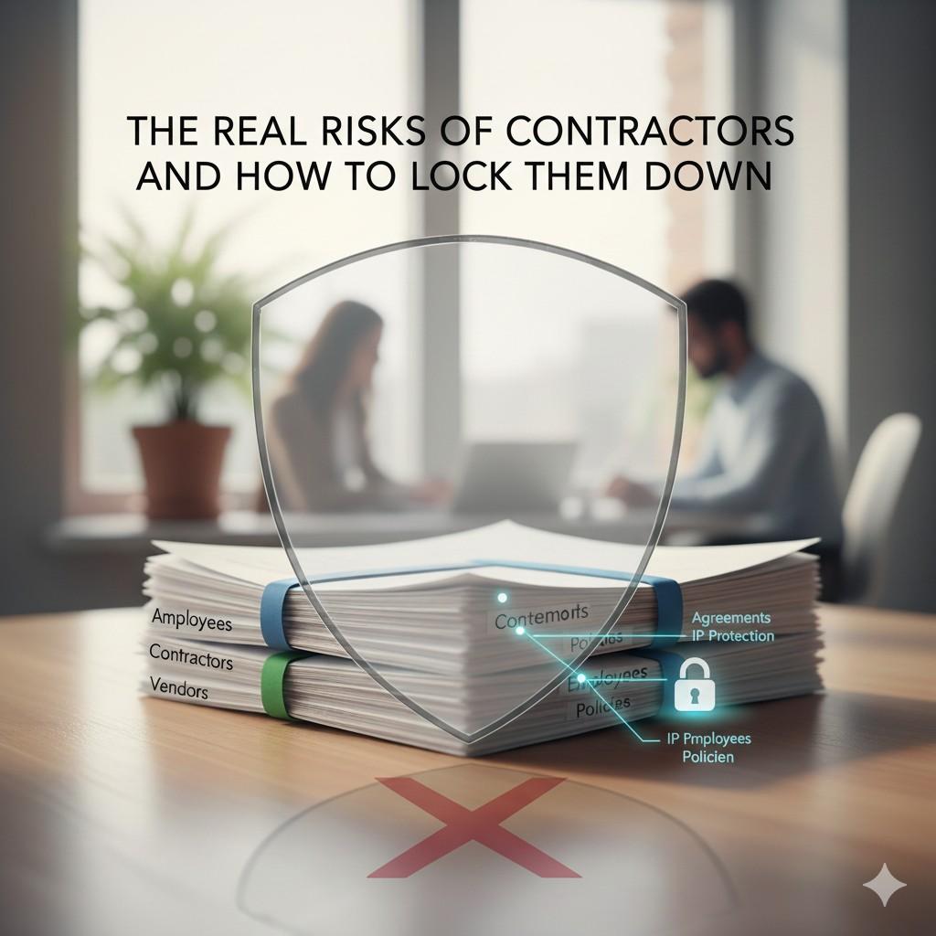 When this is clear, contractors can work confidently. Founders can move fast. Everyone wins.