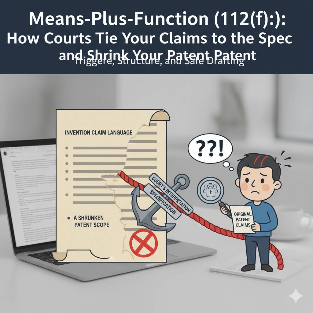 At PowerPatent, this is a core focus. Our tools push founders to explain how their systems work in ways that courts respect, while our attorneys help translate that into claims that stay broad without triggering silent limits.